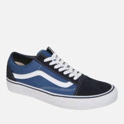 Vans Old Skool Trainers - Navy -Cheap Stepwise Footwear Store 10651215 2084492366952460