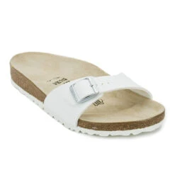 Birkenstock Women's Madrid Slim Fit Single Strap Sandals - White 10 Birkenstock Women's Madrid Slim Fit Single Strap Sandals - White -Cheap Stepwise Footwear Store 10669743 1423569519 107775