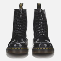 Dr. Martens Women's 1460 Patent Lamper 8-Eye Boots - Black -Cheap Stepwise Footwear Store 10688120 5584492367678370