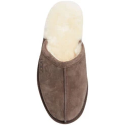 UGG Men's Scuff Suede Sheepskin Slippers - Espresso -Cheap Stepwise Footwear Store 10713300 1378737900 530778