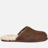 UGG Men's Scuff Suede Sheepskin Slippers - Espresso