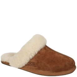UGG Women's Scuffette II Sheepskin Slippers - Chestnut -Cheap Stepwise Footwear Store 10713329 1386774548 859944