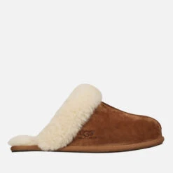 UGG Women's Scuffette II Sheepskin Slippers - Chestnut