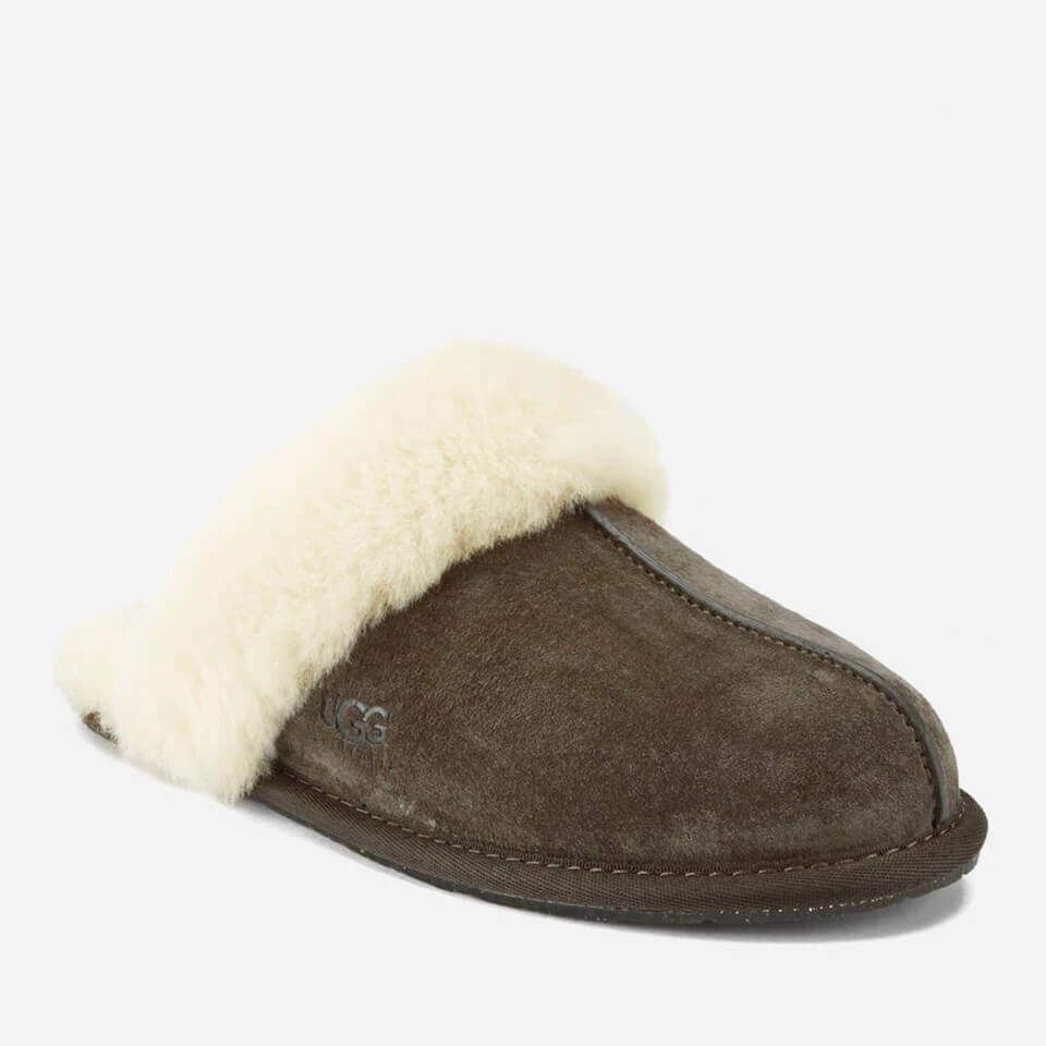 UGG Women's Scuffette II Sheepskin Slippers - Espresso 5 UGG Women's Scuffette II Sheepskin Slippers - Espresso - Image 5