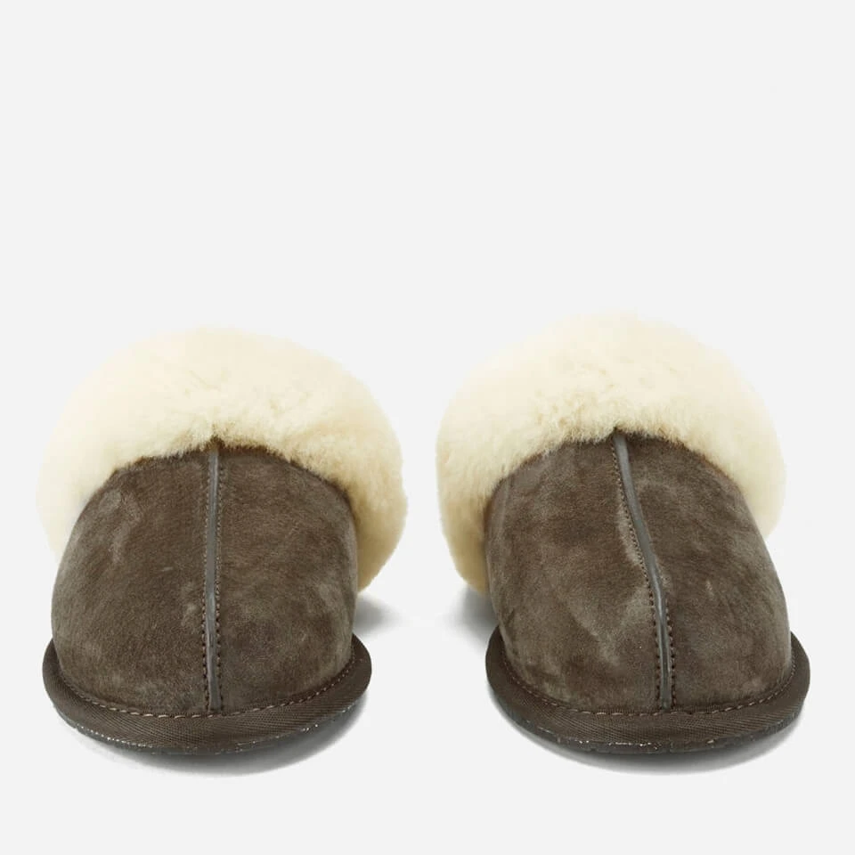UGG Women's Scuffette II Sheepskin Slippers - Espresso 4 UGG Women's Scuffette II Sheepskin Slippers - Espresso - Image 4