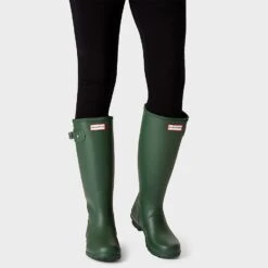 Hunter Women's Original Tall Wellies - Hunter Green -Cheap Stepwise Footwear Store 10935529 2754768145269257