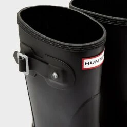 Hunter Women's Original Short Wellies - Black -Cheap Stepwise Footwear Store 10935557 1534768633980912