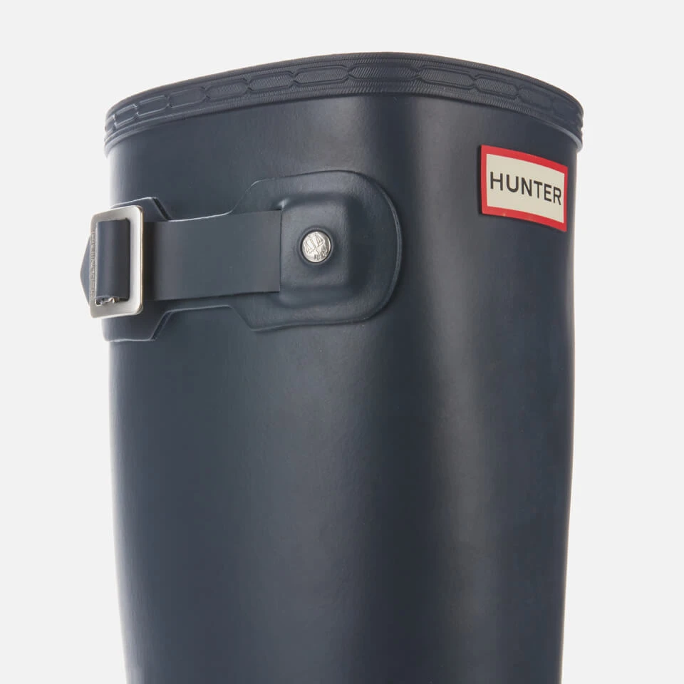 Hunter Men's Original Tall Wellies - Navy 4 Hunter Men's Original Tall Wellies - Navy - Image 4