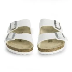 Birkenstock Women's Arizona Slim Fit Double Strap Sandals - White -Cheap Stepwise Footwear Store 10960576 1204344059756094