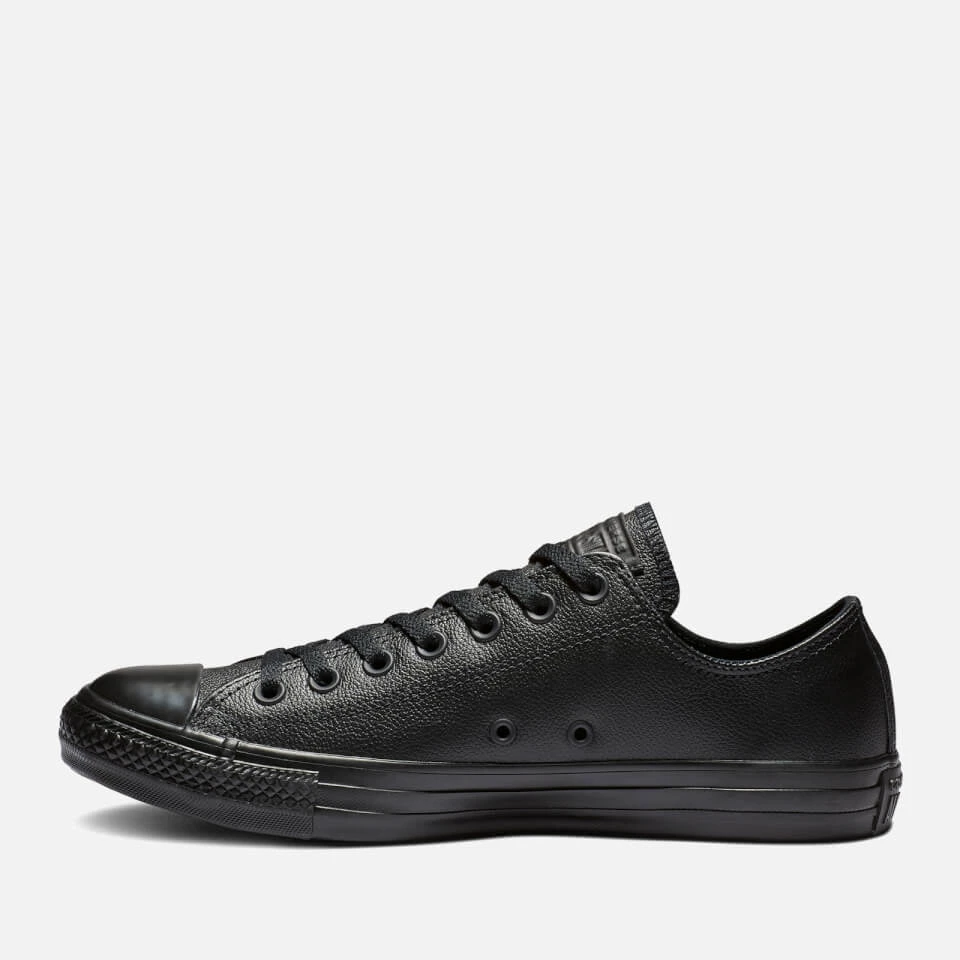 Converse Chuck Taylor All Star Ox Trainers - Black Mono 5 Converse Chuck Taylor All Star Ox Trainers - Black Mono - Image 5