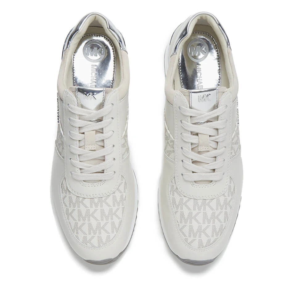 MICHAEL MICHAEL KORS Women's Allie Wrap Trainers - Vanilla 2 MICHAEL MICHAEL KORS Women's Allie Wrap Trainers - Vanilla - Image 2