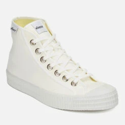 Novesta Star Dribble Hi-Top Trainers - White -Cheap Stepwise Footwear Store 11239793 9784492600630419