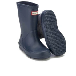 Hunter Kids' First Classic Wellington Boots - Navy -Cheap Stepwise Footwear Store 11260939 2024483031276532