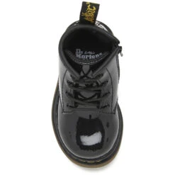 Dr. Martens Toddlers' 1460 I Patent Lamper Lace Up Boots - Black -Cheap Stepwise Footwear Store 11293491 4994403996597712