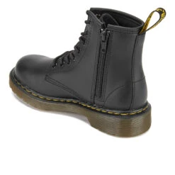 Dr. Martens Kids' 1460 Softy Leather Lace-Up Boots - Black -Cheap Stepwise Footwear Store 11293514 2054403998060749