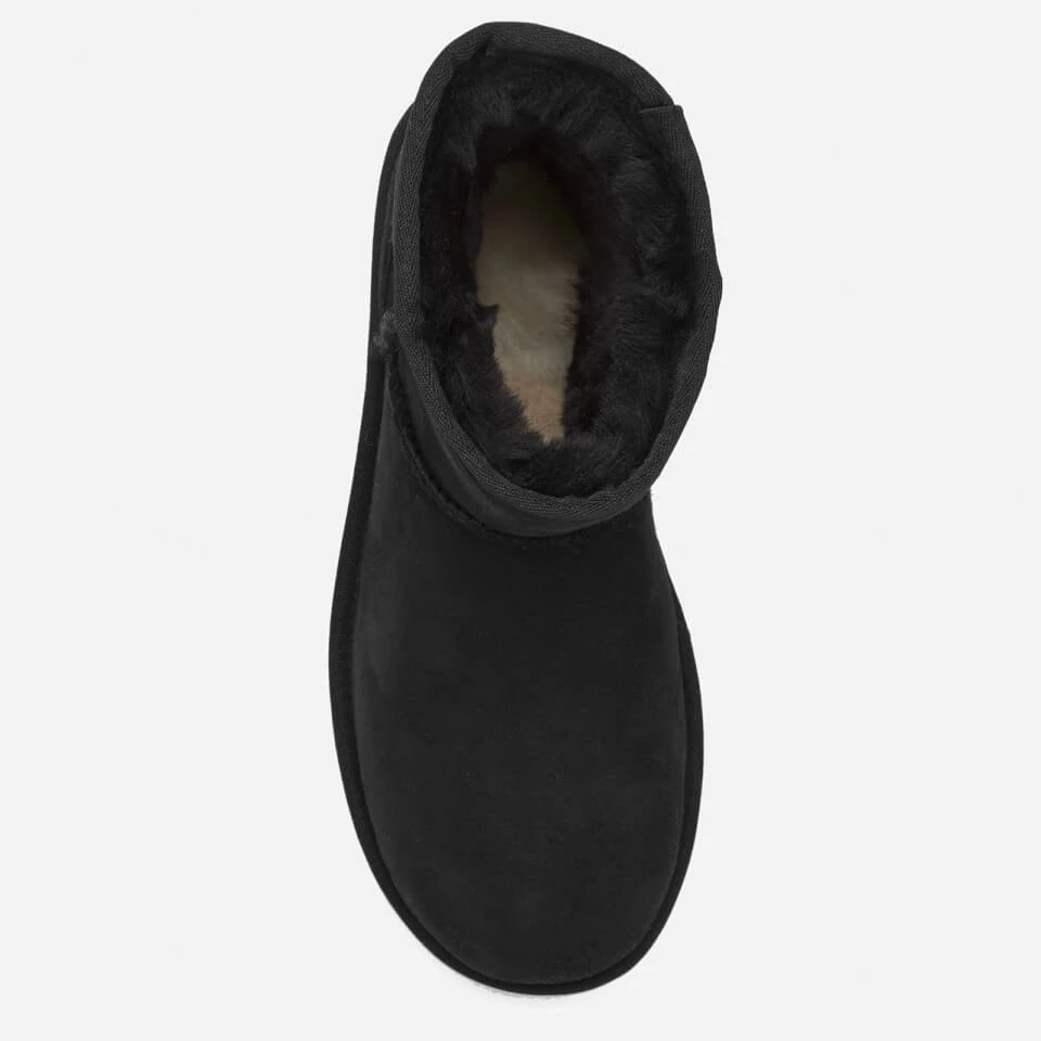 UGG Women's Classic Mini II Sheepskin Boots - Black 3 UGG Women's Classic Mini II Sheepskin Boots - Black - Image 3