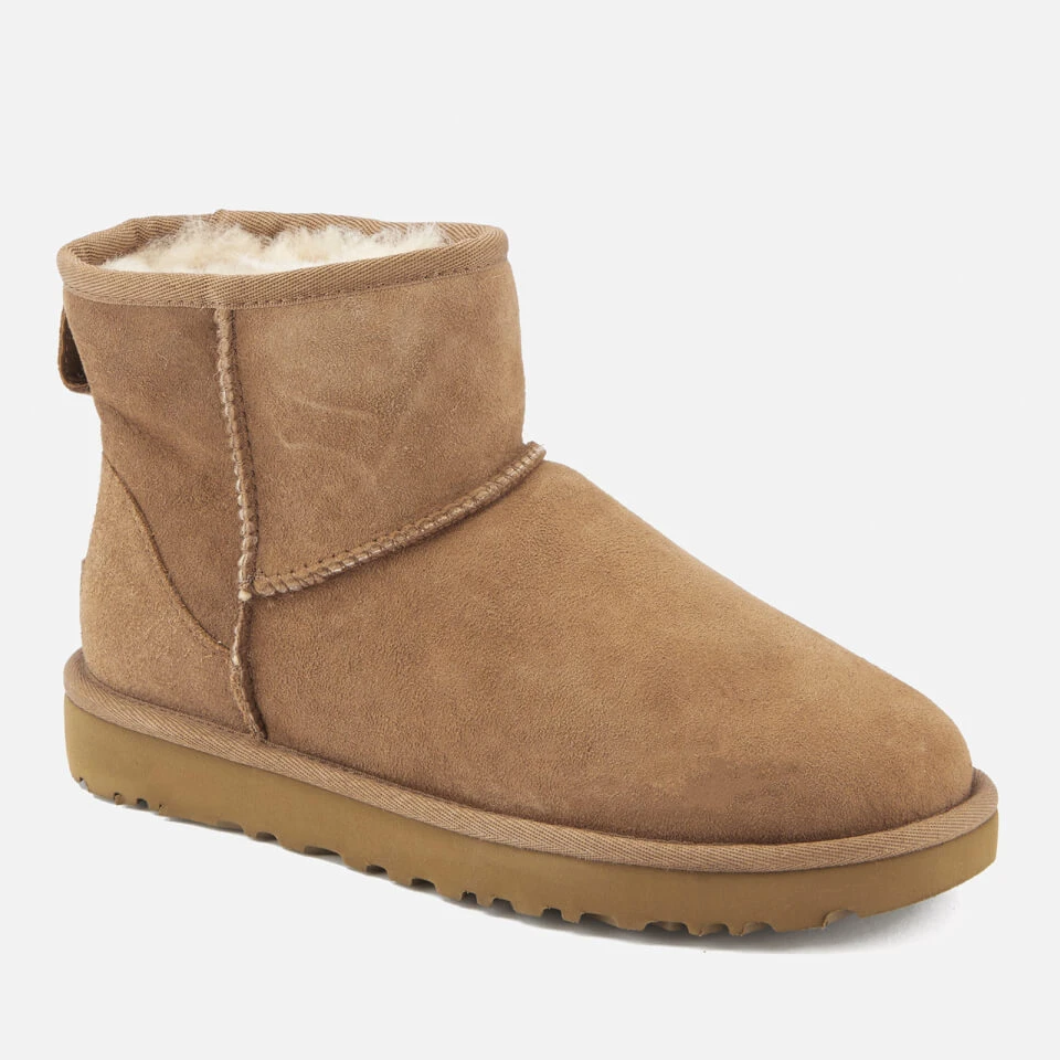Ugg Women's Classic Mini II Sheepskin Boots - Chestnut 2 Ugg Women's Classic Mini II Sheepskin Boots - Chestnut - Image 2