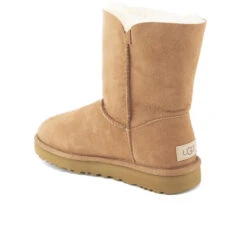 UGG Women's Bailey Button II Sheepskin Boots - Chestnut -Cheap Stepwise Footwear Store 11307734 1494508358675321