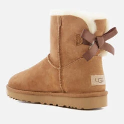 UGG Women's Mini Bailey Bow II Sheepskin Boots - Chestnut 9 UGG Women's Mini Bailey Bow II Sheepskin Boots - Chestnut -Cheap Stepwise Footwear Store 11488816 5994718864019546