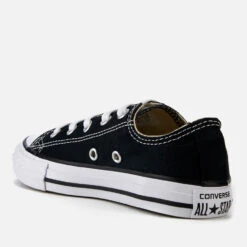 Converse Kid's Chuck Taylor All Star Ox Trainers - Black -Cheap Stepwise Footwear Store 11520513 1294521396924714
