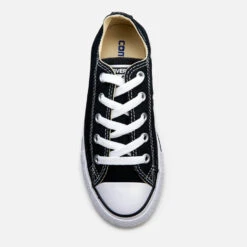 Converse Kid's Chuck Taylor All Star Ox Trainers - Black -Cheap Stepwise Footwear Store 11520513 1504521396855375
