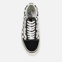Vans Anaheim Old Skool 36 DX Trainers - Black/Check -Cheap Stepwise Footwear Store 11723486 5024608453167004