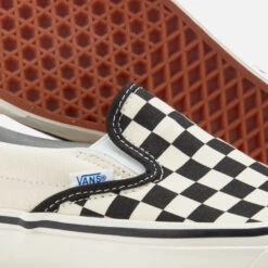 Vans Anaheim Classic 98 Dx Slip-On Trainers - Checkerboard/Black/White -Cheap Stepwise Footwear Store 11723600 8004604274016929