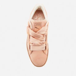 Puma Women's Basket Heart Corduroy Trainers - Dusty Coral -Cheap Stepwise Footwear Store 11728129 1944606604545860