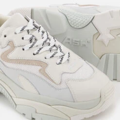 Ash Women's Addict Chunky Running Style Trainers - Off White/White -Cheap Stepwise Footwear Store 11739408 7474581765804264