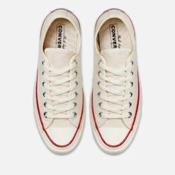 Converse Chuck 70 Ox Trainers - Parchment/Garnet/Egret -Cheap Stepwise Footwear Store 11788219 1544978614693447