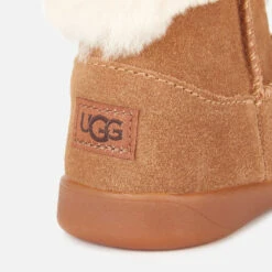 UGG Toddlers' Ramona Fluff Top Sheepskin Boots - Chestnut -Cheap Stepwise Footwear Store 11835989 1574794787508691