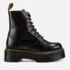 Dr. Martens Jadon Polished Smooth Leather 8-Eye Boots - Black
