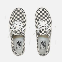 Vans Anaheim Authentic 44 Dx Trainers - Black/Check -Cheap Stepwise Footwear Store 12013798 6794947742750227