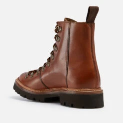 Grenson Women's Nanette Hand Painted Leather Hiking Style Boots - Tan -Cheap Stepwise Footwear Store 12053651 6504973116207137