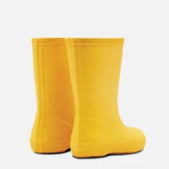 Hunter Kids' First Classic Wellington Boots - Yellow -Cheap Stepwise Footwear Store 12194223 5744840436876895