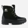 Sorel Women's Torino Waterproof Suede Hiking Style Boots - Black
