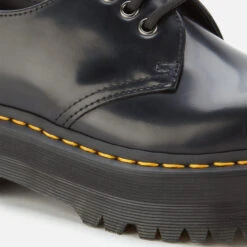 Dr. Martens 1461 Quad Leather 3-Eye Shoes - Black -Cheap Stepwise Footwear Store 12367352 1354744510199463