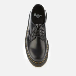 Dr. Martens 1461 Quad Leather 3-Eye Shoes - Black -Cheap Stepwise Footwear Store 12367352 9964744510168056