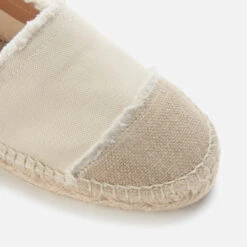 Castañer Women's Kampala Flat Espadrilles - Ivory -Cheap Stepwise Footwear Store 12451382 1814748713473948
