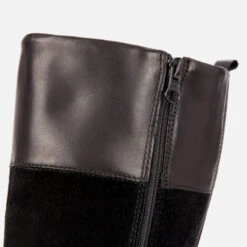 Clarks Women's Orinoco 2 Hi Leather/Warm Lined Knee High Boots - Black -Cheap Stepwise Footwear Store 12552467 1514817417973978