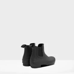 Hunter Women's Original Chelsea Boots - Black -Cheap Stepwise Footwear Store 12572753 9154768363475019