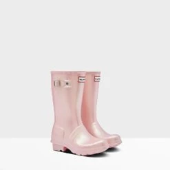 Hunter Original Big Kids' Nebula Rubber Wellington Boots -Cheap Stepwise Footwear Store 12573038 3564768181982672