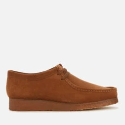 Clarks Originals Men's Suede Wallabee Shoes - Cola