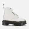 Dr. Martens Women's Sinclair Leather Zip Front Boots - White