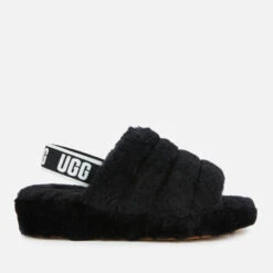 UGG Women's Fluff Yeah Slippers - Black