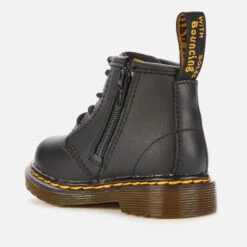 Dr. Martens Toddlers' 1460 Leather Lace-Up 4 Eye Boots - Black -Cheap Stepwise Footwear Store 12608611 2014805922537066
