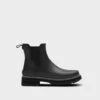 Hunter Women's Refined Stitch Detail Chelsea Boots - Black