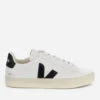 Veja Women's Campo Chrome Free Leather Trainers - Extra White/Black