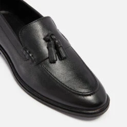 Walk London Men's West Leather Loafers - Black -Cheap Stepwise Footwear Store 12744082 1384993139495526