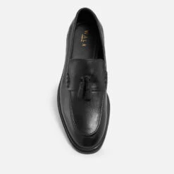 Walk London Men's West Leather Loafers - Black -Cheap Stepwise Footwear Store 12744082 1864993139437473